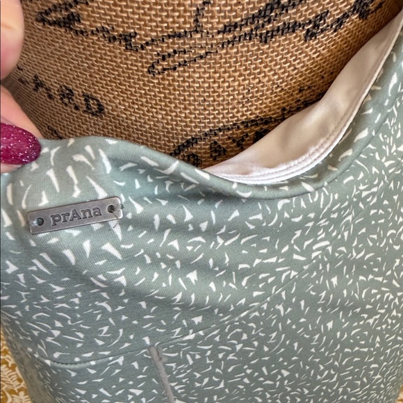 Prana Jewel Lake Sleeveless Summer Dress in Juniper Green Sharkstooth Sz XL - Picture 10 of 13